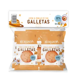 Alcaguete Galletas de Avena y Semillas de Chía sin Azúcar