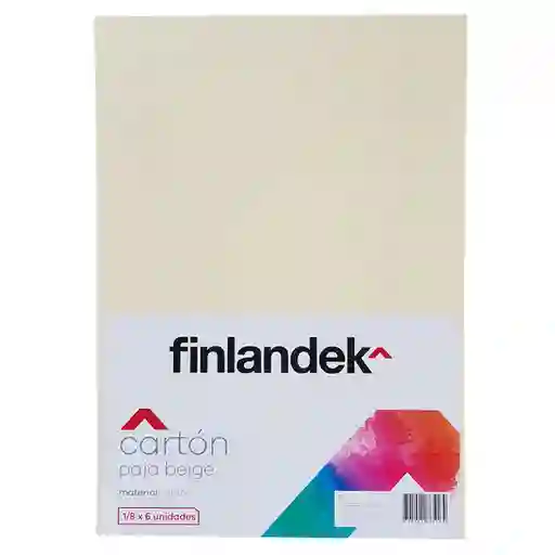 Finlandek Cartón Paja 1/8 Beige