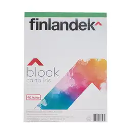 Block Finlandek Iris Tamaño Carta