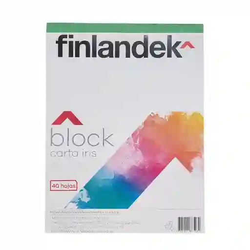 Block Finlandek Iris Tamaño Carta