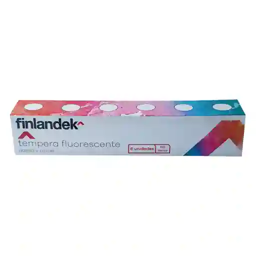 Finlandek Caja Tempera Fluorescente