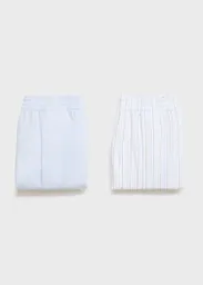 Calzoncillo Rayasp Celeste Talla M Hombre Mango