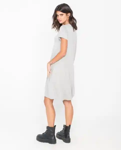 Vestido Mujer Gris Talla L Rifle