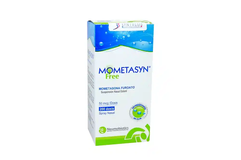 Mometasyn Free Suspensión Nasal (50 mcg) 