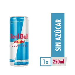 Energizante Red Bull Sin azucar Lata x 250 mL