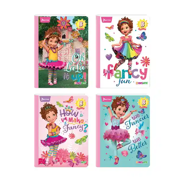 Norma Cuaderno Lady Bug/Cry Babies/Fancy Nancy/Little Pony D