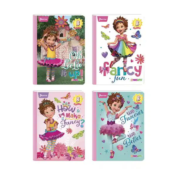 Norma Cuaderno Lady Bug/Cry Babies/Fancy Nancy/Little Pony D A