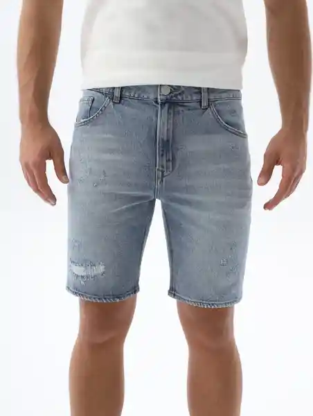 Bermuda Hombre Azul Talla 32 559f006 Americanino