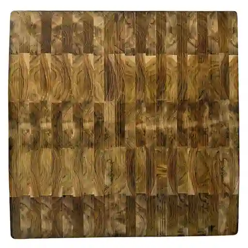 David Lee Tabla de Picar Teca al Corte 3 x 40 x 40 cm