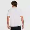 Nike Camiseta M Dfadv Stride Top Manga Corta Hombre Blanco T. XL