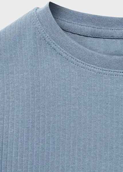 Camiseta Sport Azul Talla 12 Niñas Mango