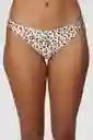 ONeill Bikini Bottom Leo Rockley Animal Print Café Talla L