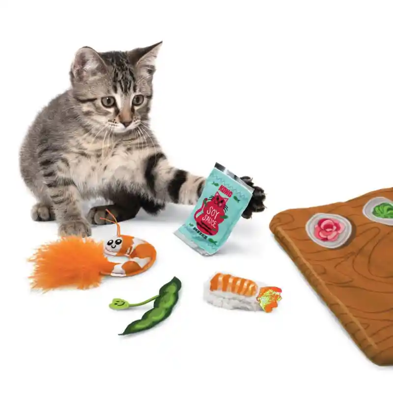 Kong Juguete Para Gato Pull-A-Partz Sushi