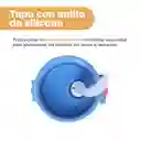 Vaso Plástico Con Correa y Funda Serie Cooky Azul Bt21 Miniso