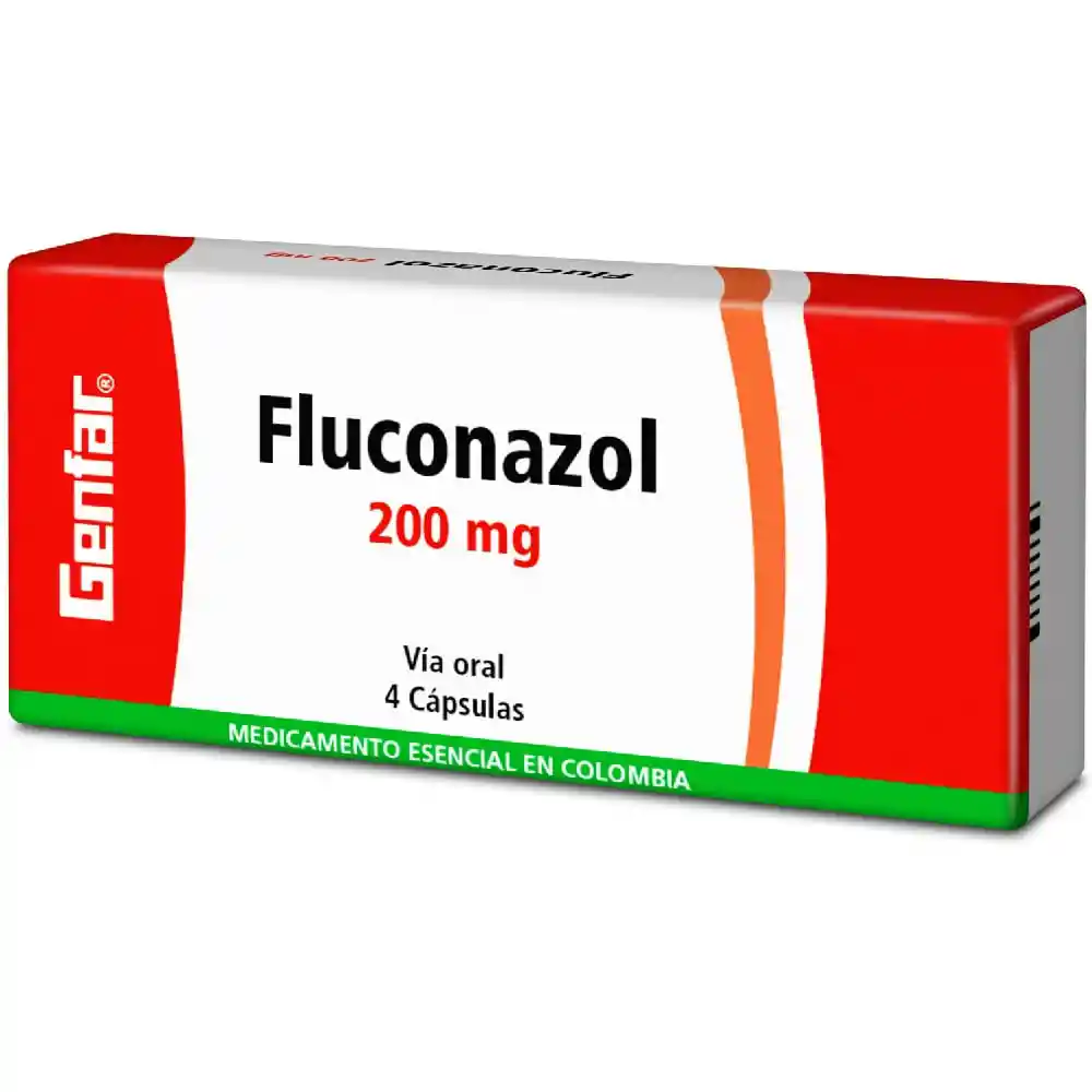 Genfar Fluconazol Cápsulas (200 mg)