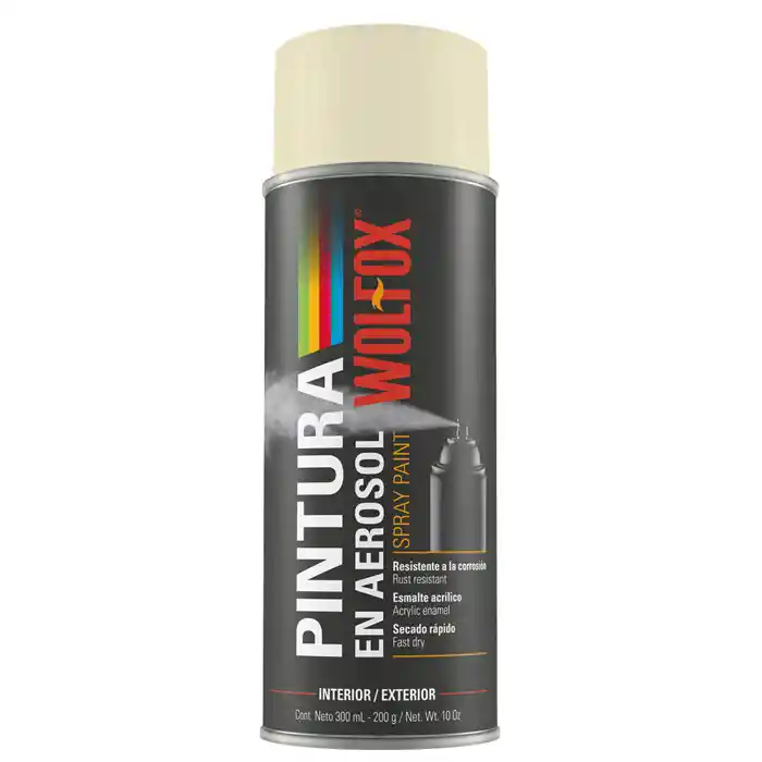 WOLFOX BLANCO MATE 300ML COD.WF0688 PINTURA AEROSOL