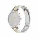 Reloj Linked Para Hombre Color Plateado 25200055 Calvin Klein