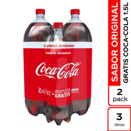 Coca-Cola Original - Refresco 3 Unidades