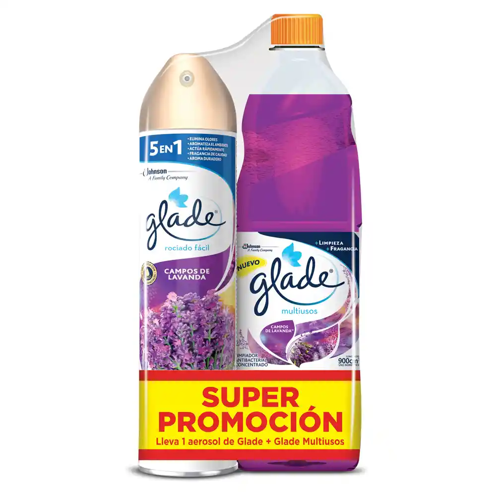 Glade Ambientador Aerosol + Multiusos