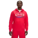 Under Armour Buzo Hoodie Rock Icon Fleece Fz Lifestyle Rojo LG