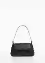 Bolso Balvina Negro Talla 99 Mujer Mango