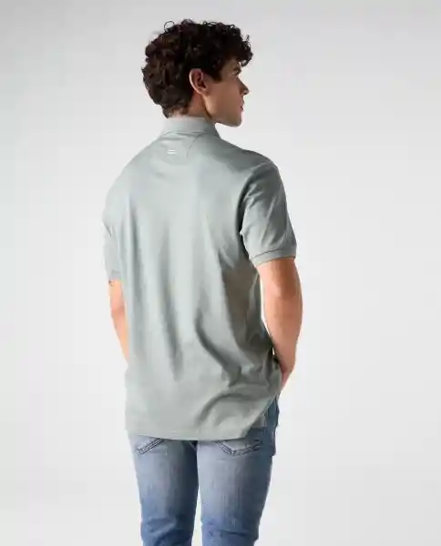 Camiseta Polo Hombre Verde Talla M 802G020_VER165804 Americanino