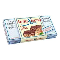 Turrón Antiuxixona Chocolate Almendras (150 Gr)