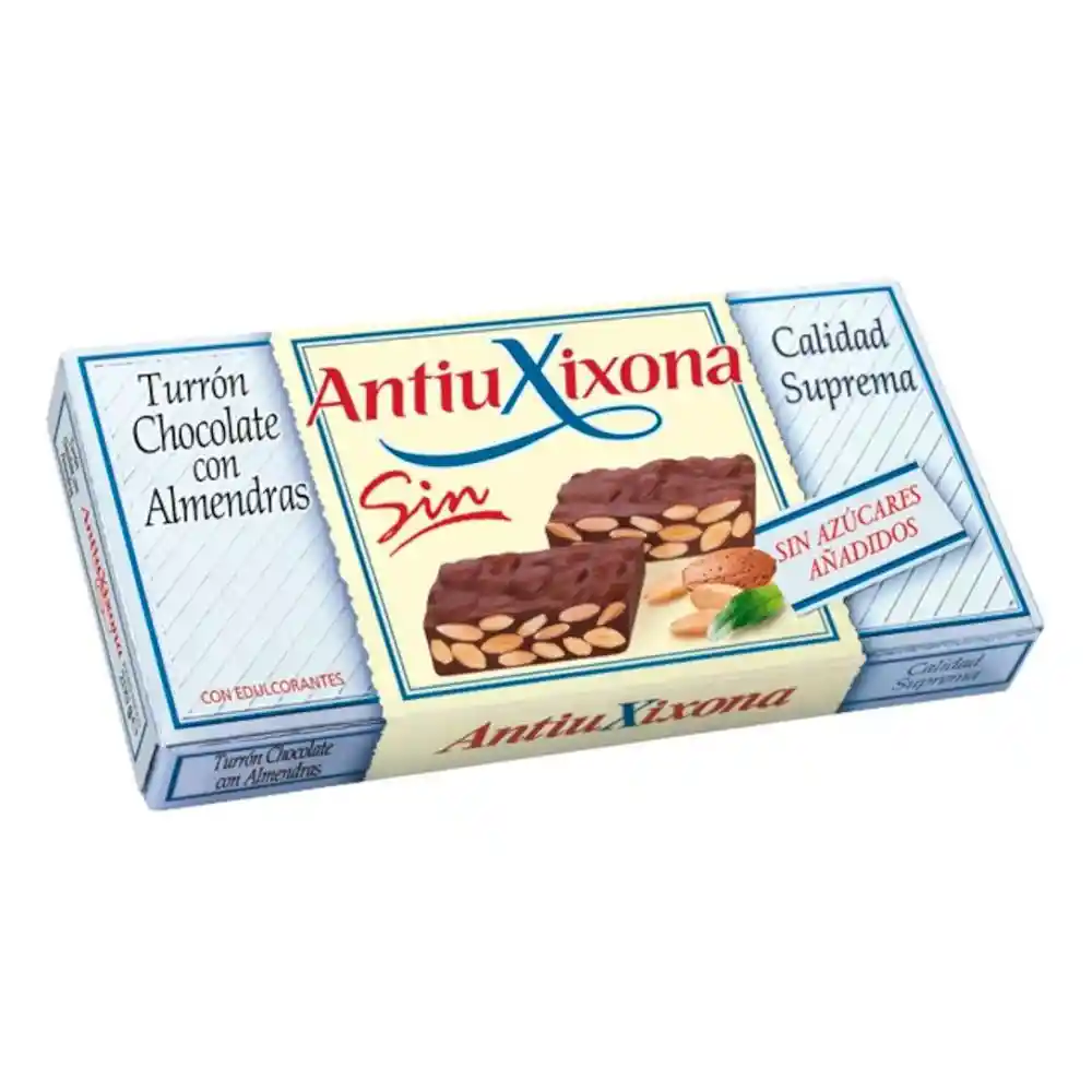 Turrón Antiuxixona Chocolate Almendras (150 Gr)