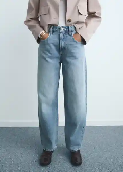 Jean Bet Tejano Medio Talla 34 Mujer Mango