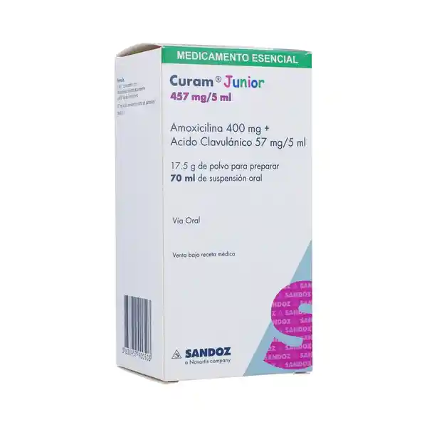 Curam Junior Suspensión Oral (457 mg/ 57 mg)