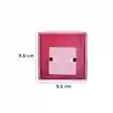 Caja Almacenamiento Pequeña Cerdito Serie Minecraft Rosa Miniso