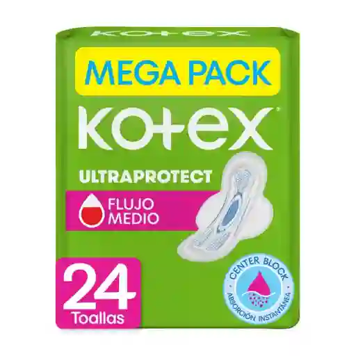 Toallas Femeninas Kotex Normal 24 Und