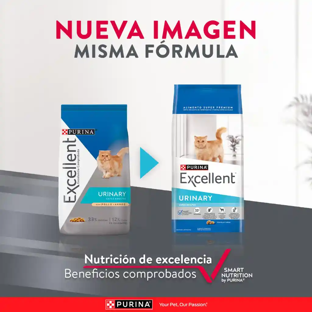 Comida para gatos EXCELLENT Urinary Cat x 3kg