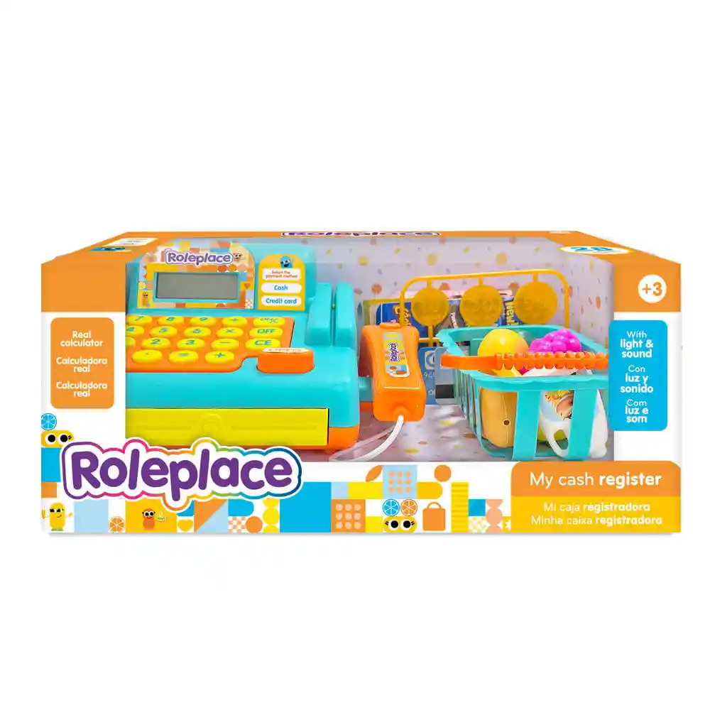 Roleplace Caja Registradora Verde