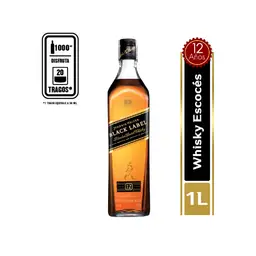 Johnnie Walker Whisky Escocés Black Label 