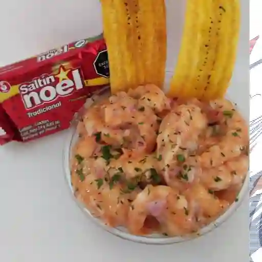 Ceviche camarón pequeño