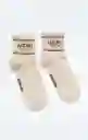 Medias Unisex Beige Talla 45970 762G002_BEI151216 Americanino