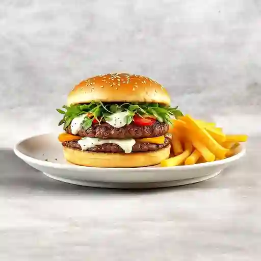 Hamburguesa blue cheese