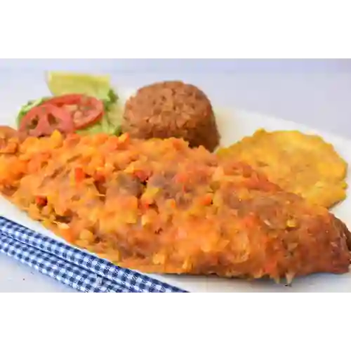 Mojarra en Salsa