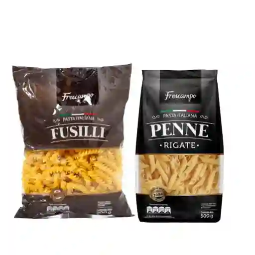 Combo Pasta Penne Rigate + Pasta Fusilli