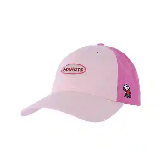 Gorra de Béisbol Serie Snoopy Colorful Life Rosa Miniso