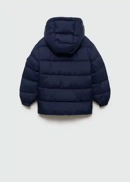 Abrigo Anorak America7 Navy Talla 12 Niños Mango