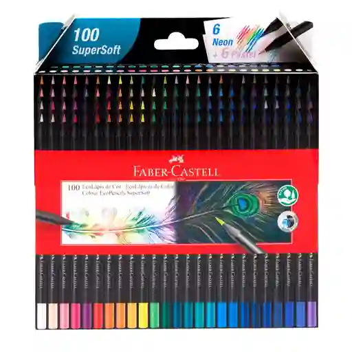Color Faber Castell Super Soft X 100 Und