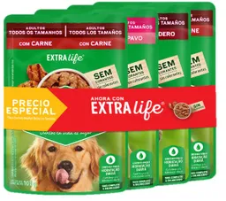 Dog Chow Alimento Húmedo para Perro Adulto de Raza Grande