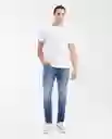 Jean Súper Slim Fit- Rider Azul Francés Medio T 32/32 Chevignon
