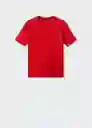 Jersey Basic Rojo Talla 18 Mujer Mango