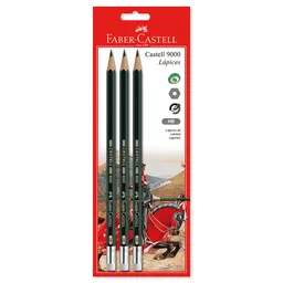 Faber Castell Lápiz Grafito Castell 9000 HB 