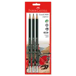 Faber Castell Lápiz Grafito Castell 9000 HB 