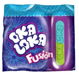 Oka Loka Polvo Ácido y Chupeta Masticable Fusión