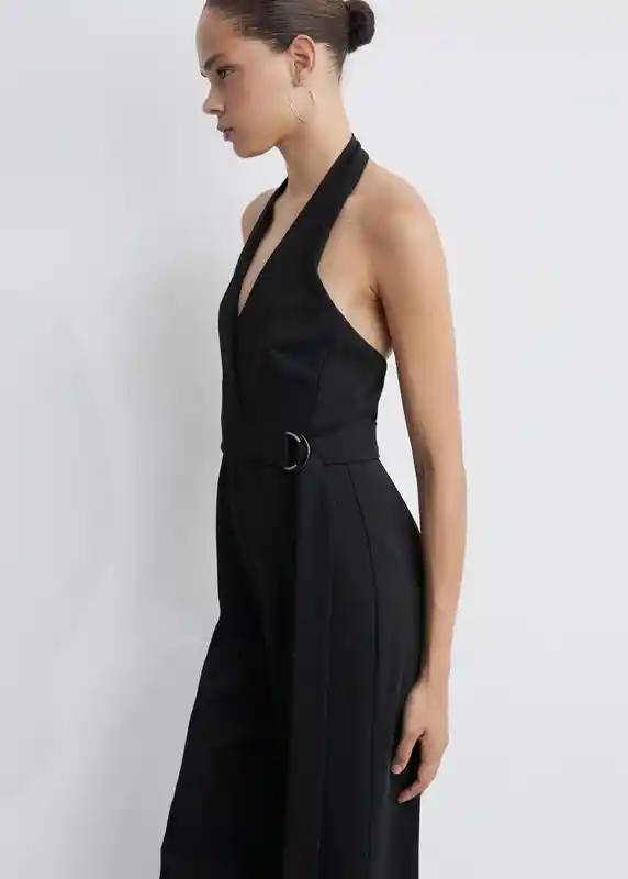 Mono Limky Negro Talla L Mujer Mango